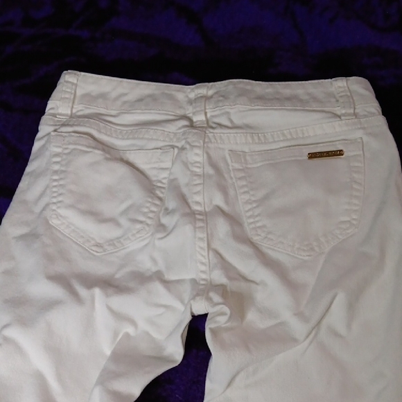 Michael Kors White Selma Flare Pants - Picture 5 of 7